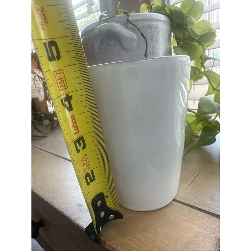 Crate & Barrel Chunky Handled Antiqued Mug
